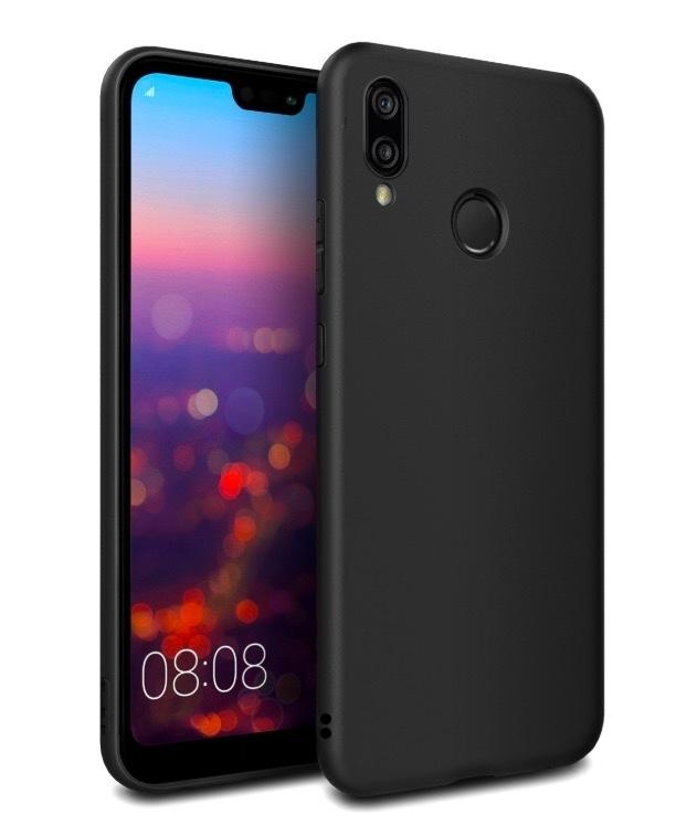 Coque Huawei Nova 3i TPU Gel Souple Flexible Mat Couleur Pure Noir TPU Ultra Fine One Piece Antichoc avec Rabat Design Housse Case Cover pour Huawei Nova 3i Gizmo Business Maroc